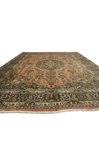 10 x 13 Vintage Persian Khorassan Rug 76411