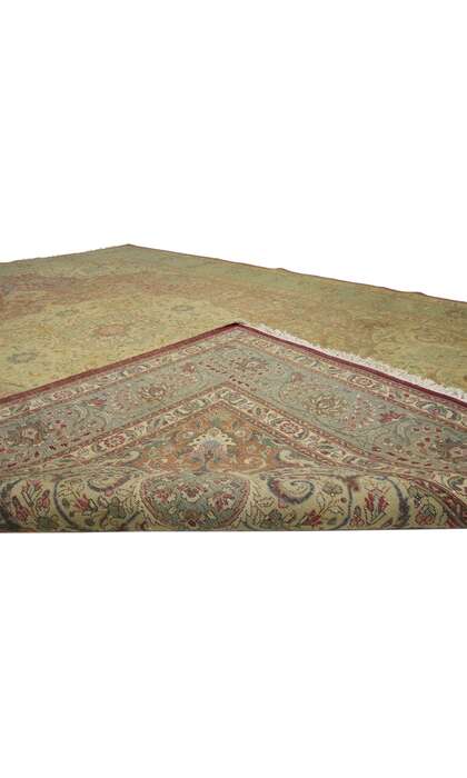 7 x 10 Vintage Tabriz Rug 76472