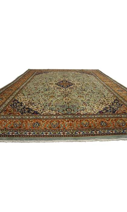 10 x 13 Vintage Persian Khorassan Rug 76496