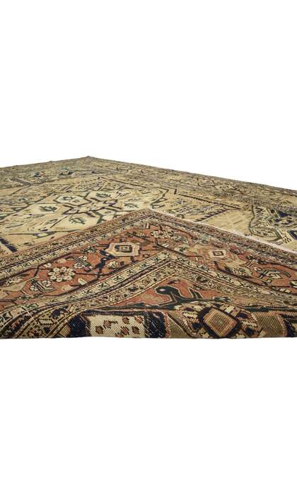 7 x 11 Vintage Heriz Rug 76591