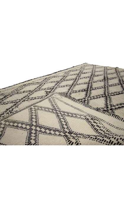 6 x 9 Vintage Moroccan Beni Ourain Rug 20664