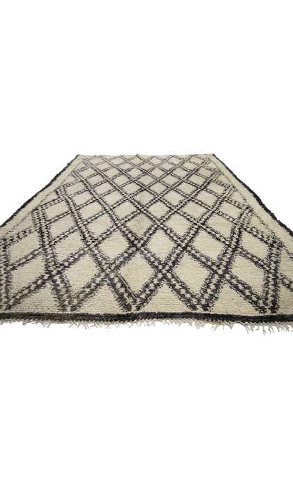 6 x 9 Vintage Moroccan Beni Ourain Rug 20664