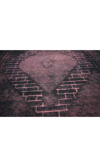 4 x 6 Vintage Overdyed Rug 60736