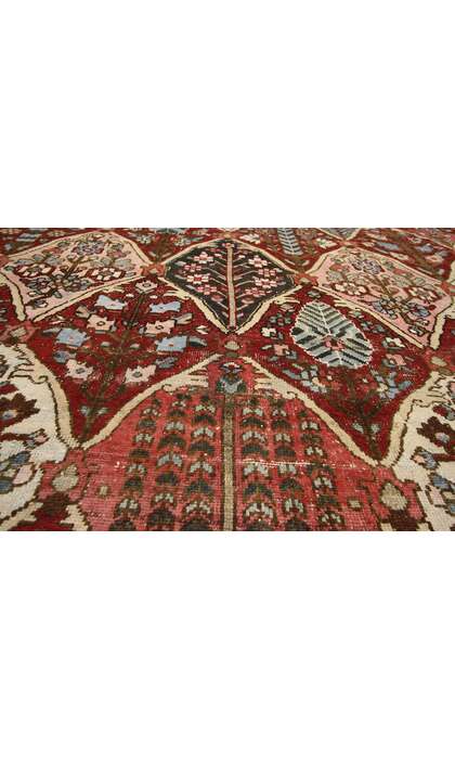 11 x 16 Antique Persian Bakhtiari Rug 60738