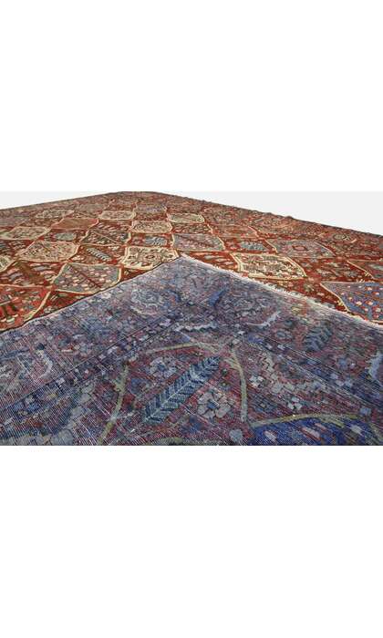 11 x 16 Antique Persian Bakhtiari Rug 60738