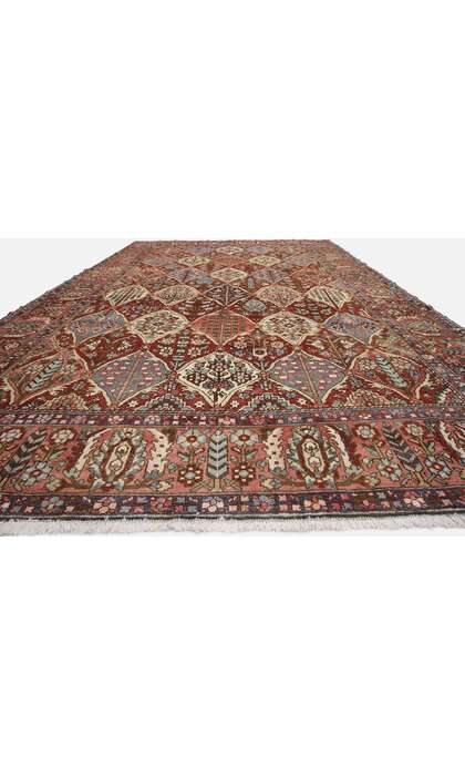 11 x 16 Antique Persian Bakhtiari Rug 60738