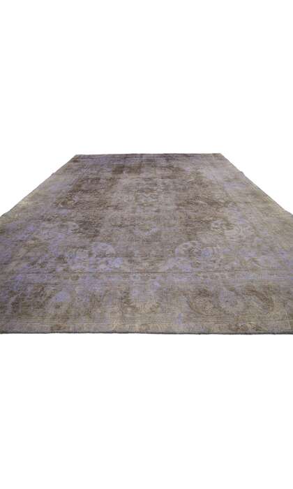 8 x 11 Vintage Overdyed Rug 60775