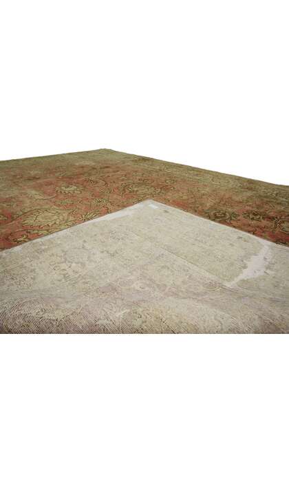 9 x 13 Antique Tabriz Rug 60779