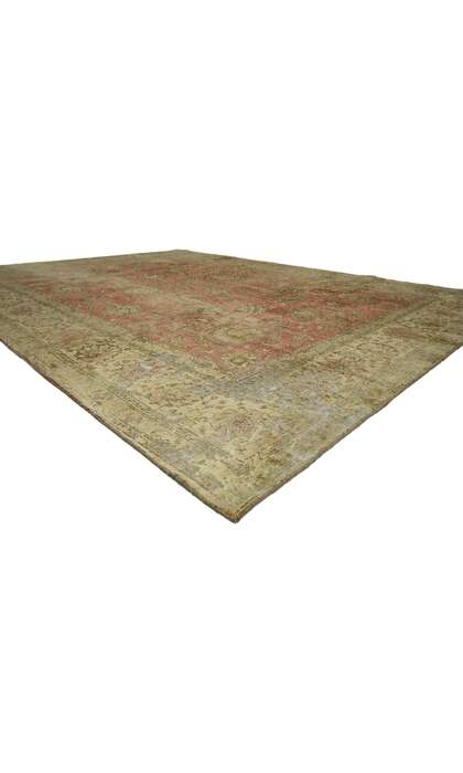 9 x 13 Antique Tabriz Rug 60779