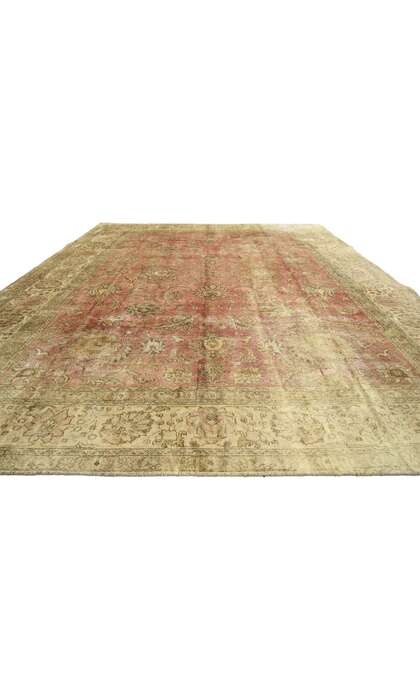 9 x 13 Antique Tabriz Rug 60779