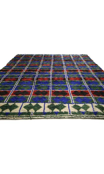 7 x 8 Vintage Moroccan Rug 20721