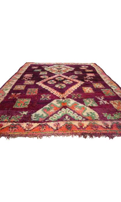 7 x 9 Vintage Moroccan Rug 20733