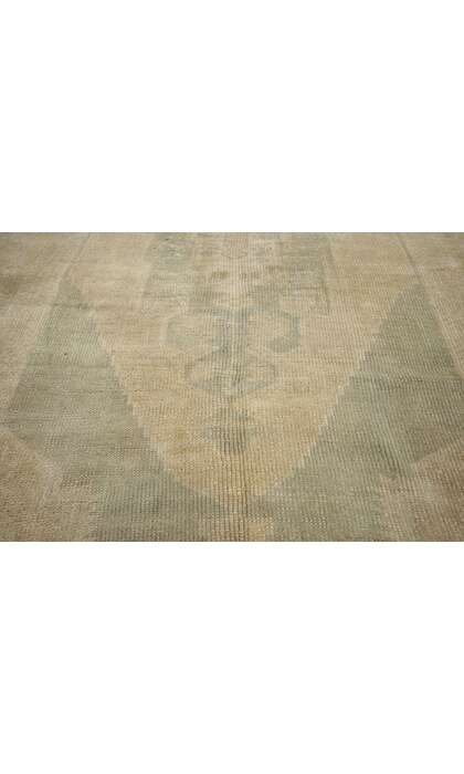 4 x 7 Vintage Turkish Oushak Rug 52312