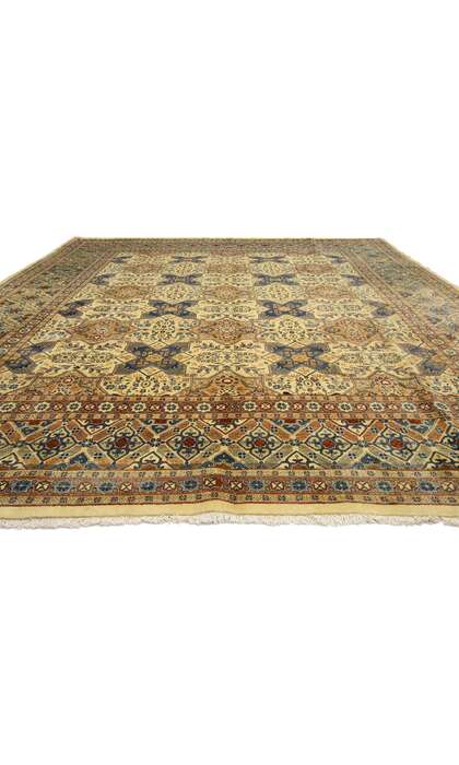 10 x 12 Vintage Persian Mashhad Rug 76305