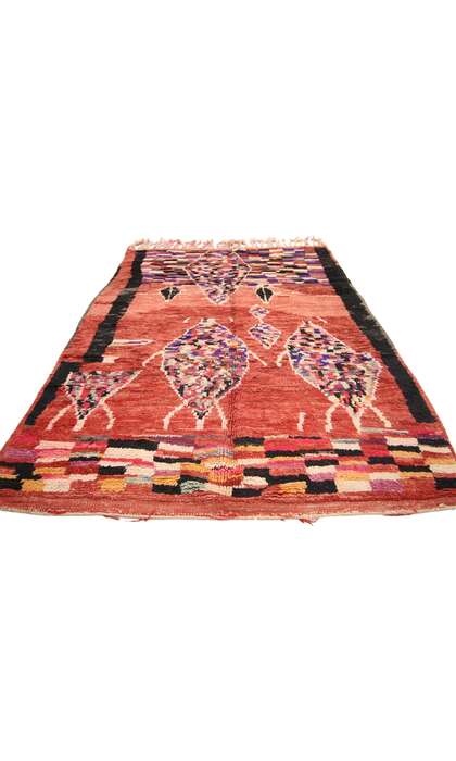 4 x 6 Vintage Moroccan Rug 20008