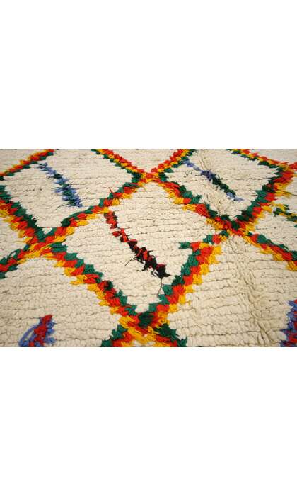 5 x 8 Vintage Moroccan Azilal Rug 20069 texture