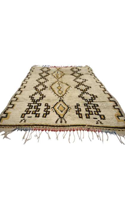 4 x 6 Vintage Moroccan Rug 20094