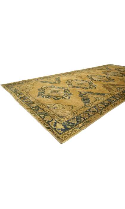 5 x 11 Vintage Oushak Rugs 50004