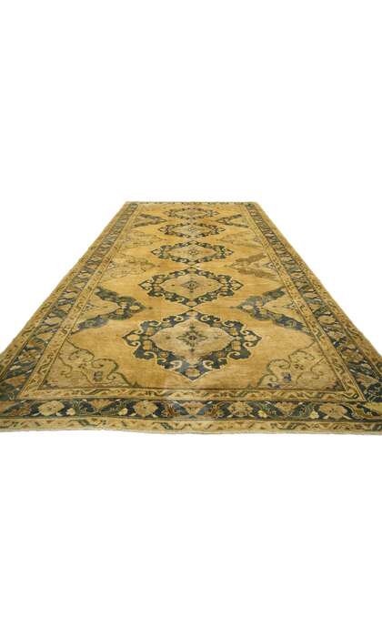 5 x 11 Vintage Oushak Rugs 50004