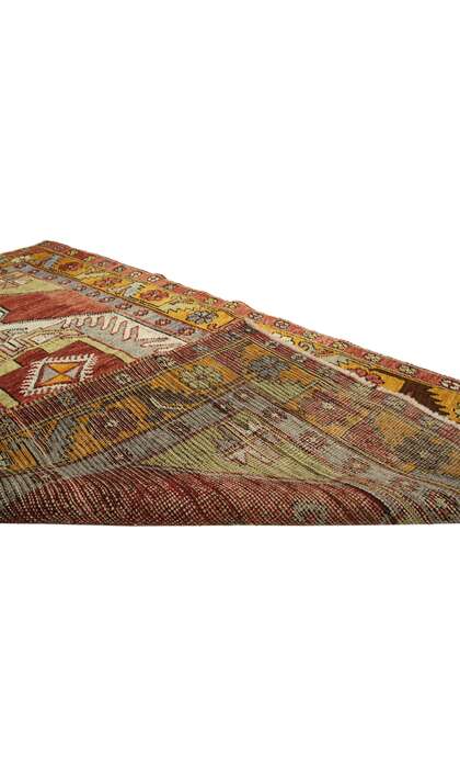 3 x 6 Vintage Oushak Rug 50074