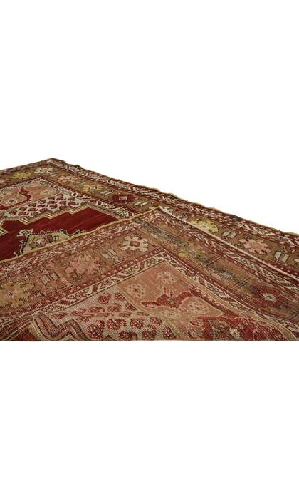 3 x 5 Vintage Oushak Rug 50077