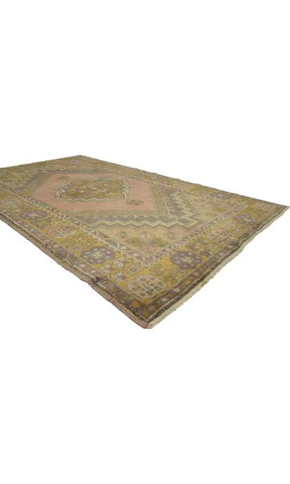 3 x 6 Vintage Oushak Rug 50192