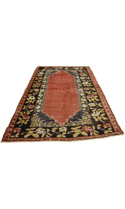 3 x 5 Vintage Turkish Oushak Rug 50309