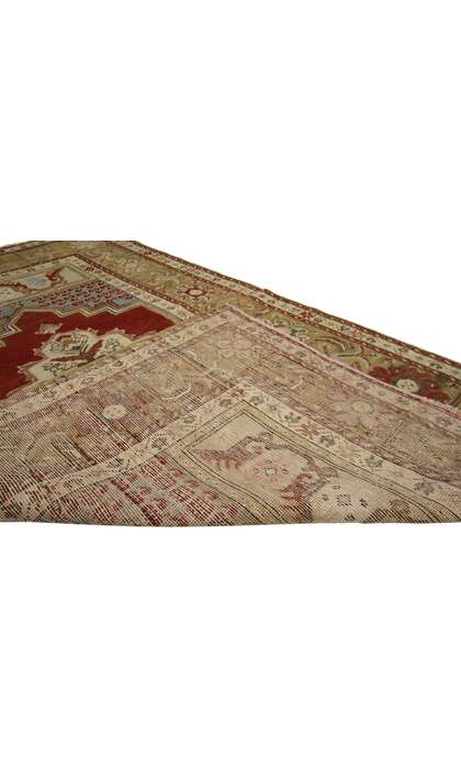 4 x 6 Vintage Turkish Oushak Rug 50343