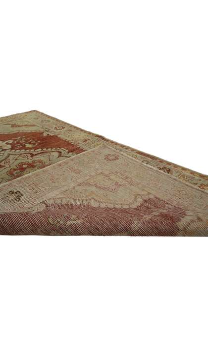 3 x 6 Vintage Oushak Rug 50636