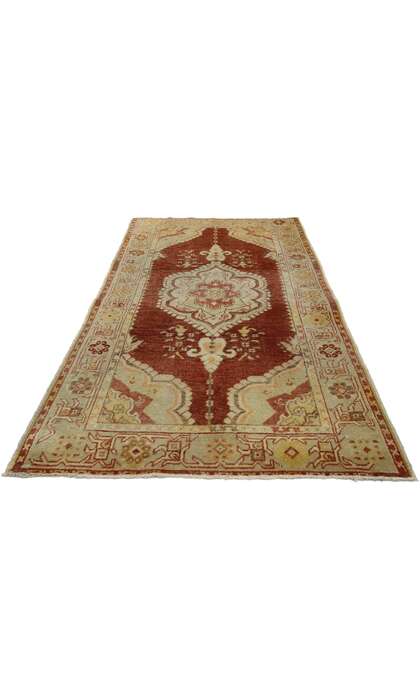 3 x 6 Vintage Oushak Rug 50636