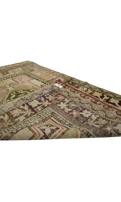 3 x 5 Vintage Turkish Oushak Rug 50906