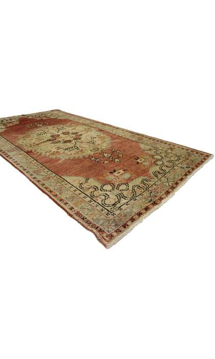 3 x 6 Vintage Oushak Rug 50911