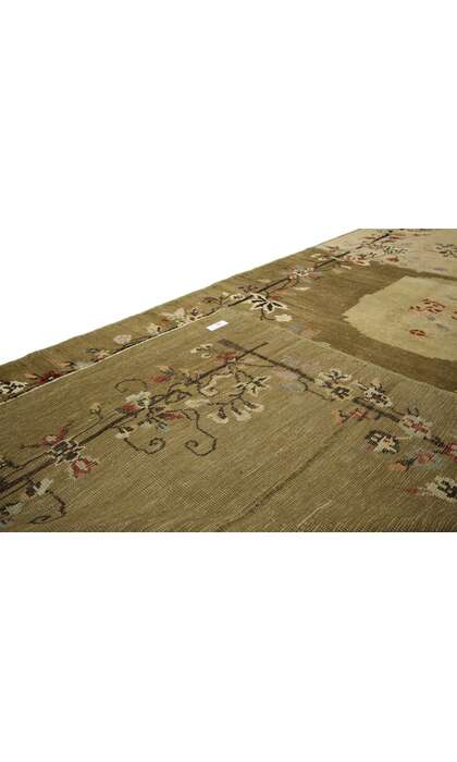 5 x 12 Vintage Oushak Rug 51139
