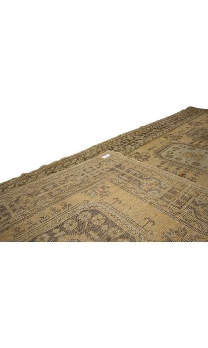 5 x 12 Vintage Turkish Oushak Rug 51144