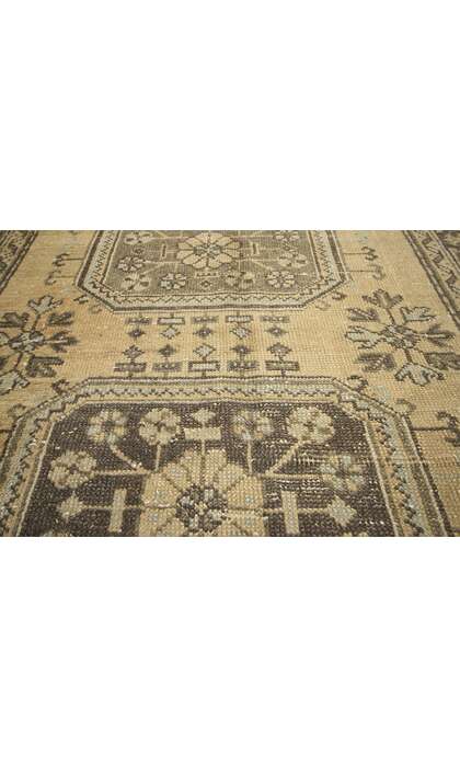5 x 12 Vintage Turkish Oushak Rug 51144