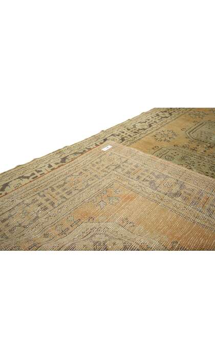 5 x 12 Vintage Turkish Oushak Rug 51146