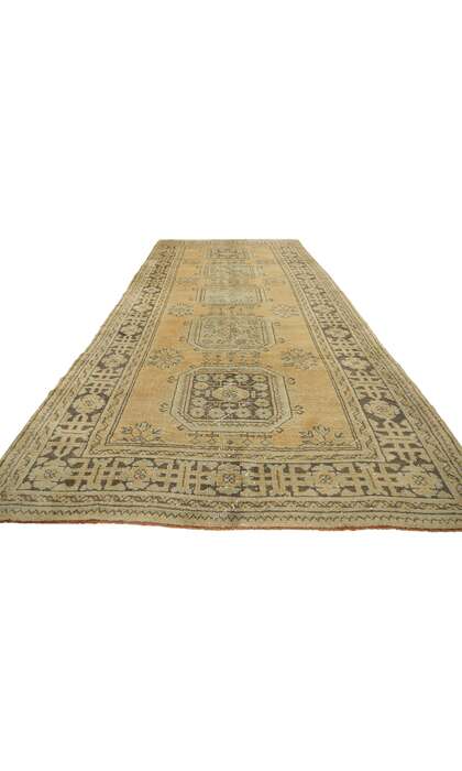 5 x 12 Vintage Turkish Oushak Rug 51146