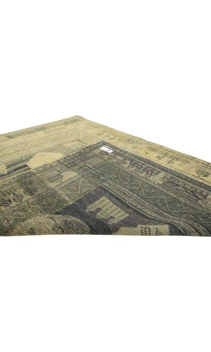 4 x 5 Vintage Oushak Rug 51317