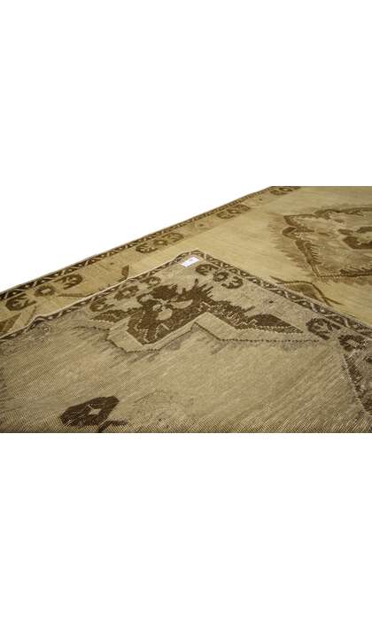 5 x 13 Vintage Turkish Oushak Rug 51370