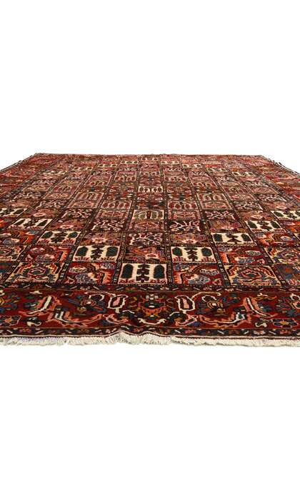 11 x 15 Antique Persian Bakhtiari Rug 71802