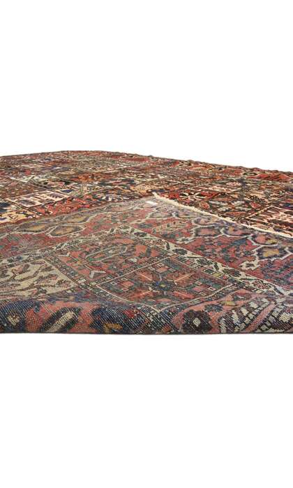 11 x 14 Antique Persian Bakhtiari Rug 72479
