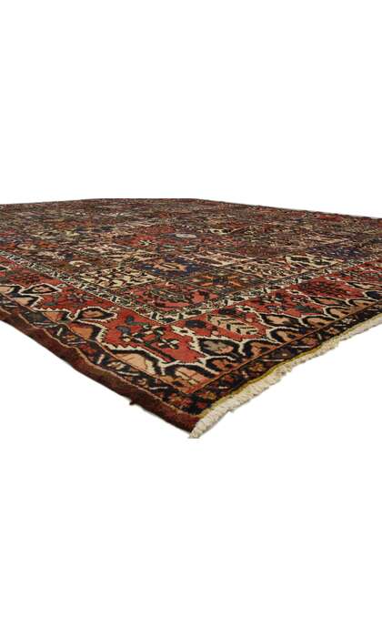 11 x 14 Antique Persian Bakhtiari Rug 72479
