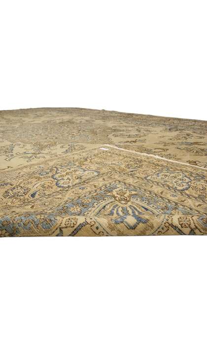 13 x 18 Antique Persian Tabriz Rug 72641