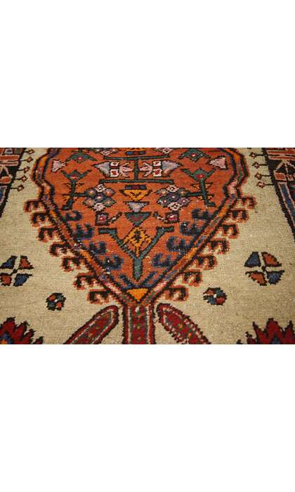 3 x 11 Antique Persian Sarab Rug Runner 73234