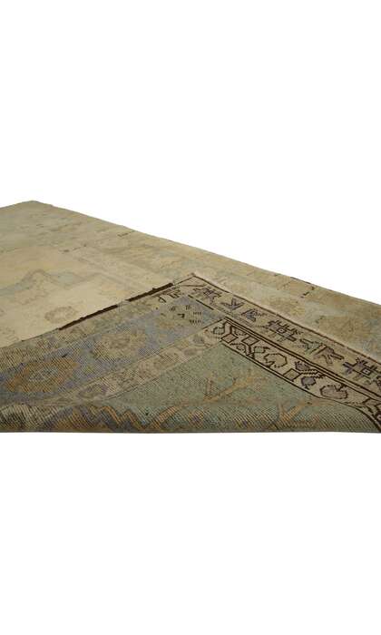 4 x 7 Vintage Oushak Rug 73638