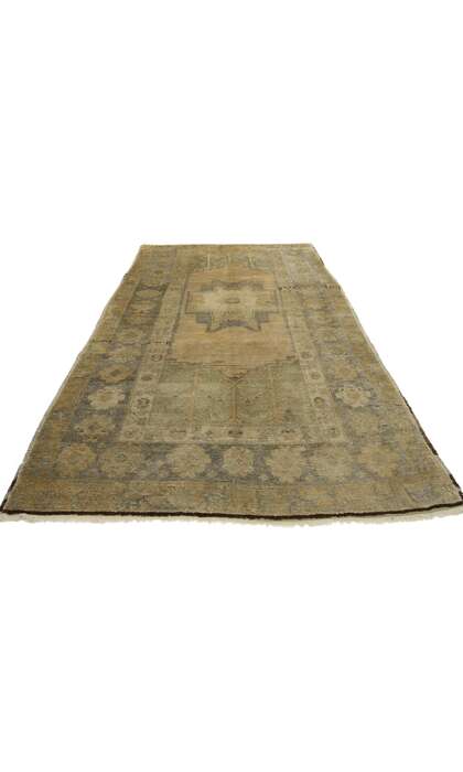 4 x 7 Vintage Oushak Rug 73638