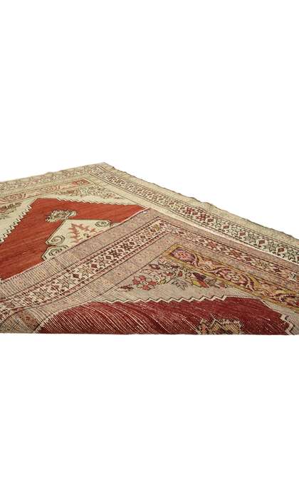 3 x 5 Vintage Oushak Rug 73649