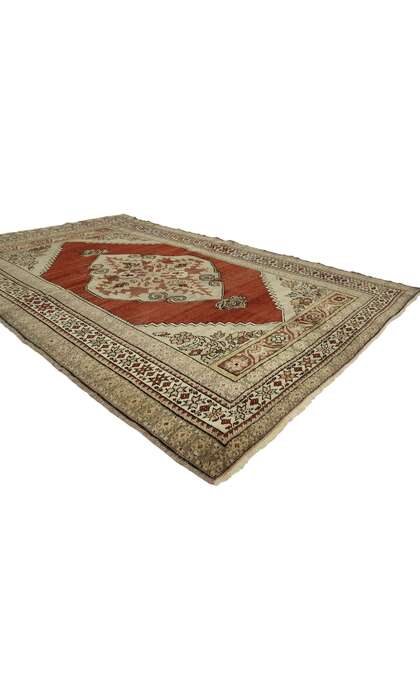 3 x 5 Vintage Oushak Rug 73649