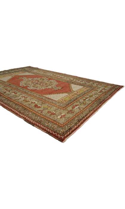 4 x 5 Vintage Oushak Rug 73855