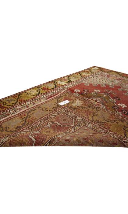 3 x 5 Vintage Oushak Rug 73859